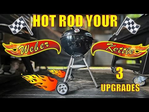 Weber Kettle Upgrades #weber #kettle #grill #upgrades