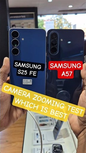 Samsung S25 FE vs Samsung A57 Camera Zoom Test: Kaun Jeeta? 😱 Flagship vs Mid-Range Zoom Comparison!