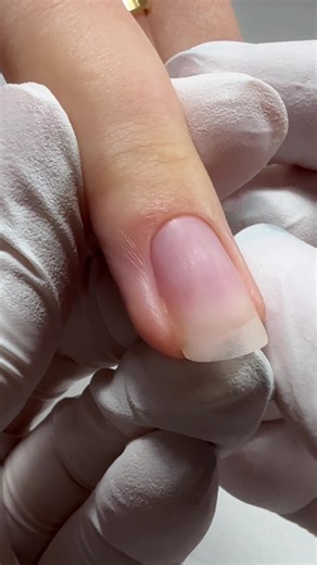 Russian manicure prep is all about control, not pressure ✨ Clean cuticles, healthy nails, better results. Want to learn this? Education available at The Nail Lab 🤍 Shop some our products in our TIKTOK shop 🤌🏼 #fyp #nail #russianmanicure #manicure