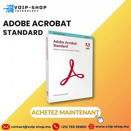 Simplifiez la gestion de vos documents avec Adobe Acrobat Standard 💼