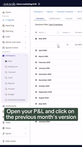 Automating monthly P&L reports in Excel