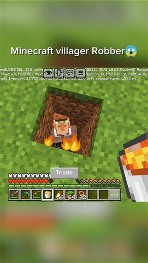 Minecraft robbery in villages😱