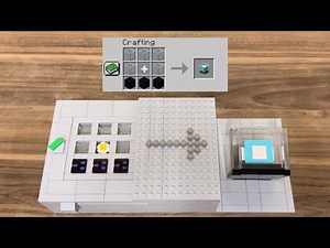 How to Build Lego Minecraft 3D Crafting Table!