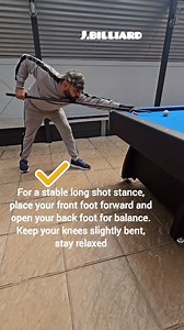 97K views · 905 reactions | Long Shots for Beginners: Step-by-Step Training #8ballpool #trickshots #poolshots #billiards | J.billiard | Facebook