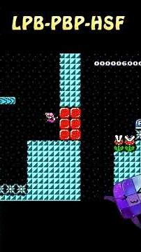 Super Mario Maker 2 🎮 P-Plant Parkour 🎮 Blue_Yoshi #short #mario #supermario