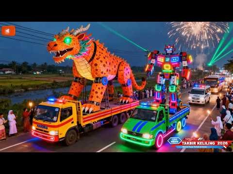 Suasana malam takbir keliling 2026 takbiran idul fitri paling menmyentuh hati animasi terbaik