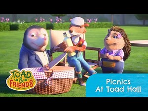 Picnics At Toad Hall 🧺 Toad & Friends English Cartoons | The Wind In The Willows