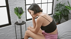 Stressed Young Hispanic Woman Lost Worry Stock Footage Video (100% Royalty-free) 1111489133 | Shutterstock