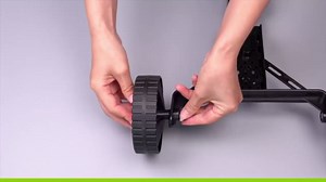 Adjustable String Trimmer Support Wheel Attachment,Upgrade Design Lawn Mower Auxiliary Wheels suitable for most mowers shaft tubes of 25mm/26mm and 28mm, Portable String Trimmer Wheel for Weed