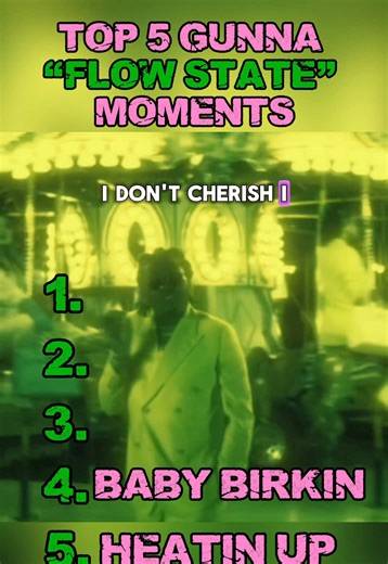 Top 5 Gunna “Flow State” Moments 🐍 #fyp #gunna #rap #lilbaby #youngthug