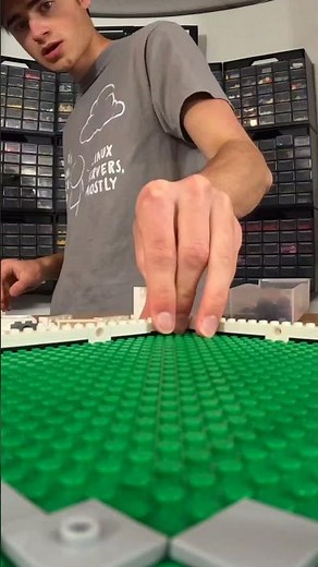 I Built a LEGO Apple Store!! | Day 3