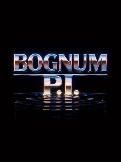 Boghold’s finest private eye. Sunset cases. Swamp secrets. Somebody’s gotta ask the questions. 🐸😎 #boghold #tv #80s #magnum #crime