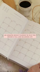 Use the best weekly planner for productivity and self care