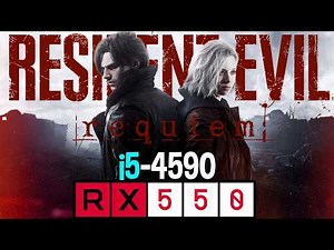 Is Resident Evil 9: Requiem playable on an RX 550 4GB | i5-4590 | 16GB RAM | 60 FPS? | FSR | FG