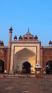 Beauty of Jama masjid Agra ❤️✨ . . Agra jama masjid akbar sahajahan jahanara | Junaid Ashrafi