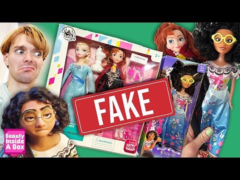 Unboxing Weird FAKE Disney Princess Dolls! (Frozen & Encanto) PART 11