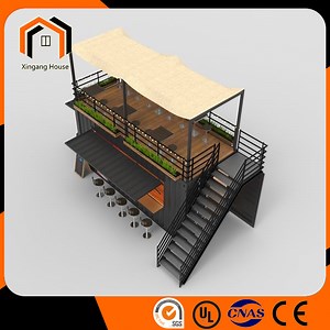 [Hot Item] Two Story Container Homes Modular Homes High Quality 20FT Flat Pack Prefab Shipping Container Cargo Smart Container House
