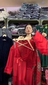 10K views · 320 reactions | Nighty with outer available | Lookbook | Facebook