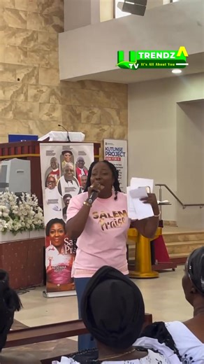 Kesewaa Kessey lifts her voice in praise at the launch of #SalemPraise25 slated for October 12, 2025 at the Dzorwulu Covenant Congregation Presbyterian Church #UTVGhana | UTV Ghana