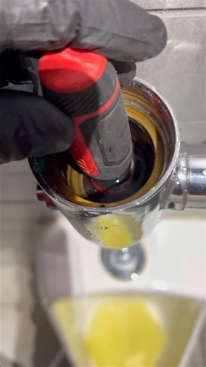 DO THIS when you're working on a flushometer! BEFORE you spill water all over the place! ￼￼