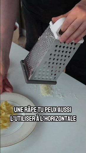 The best way to use a cheese grater 🧀
