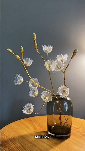 How to Make Stunning Crystal Flowers from Recycled Plastic Cups | DIY Room Decor #vasefiller #diy
