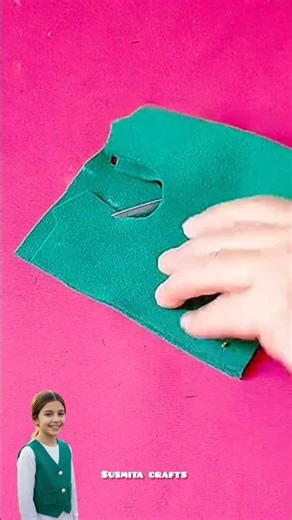 Have You Ever Seen The Way To Sew A Reversible Vest Easily Like This