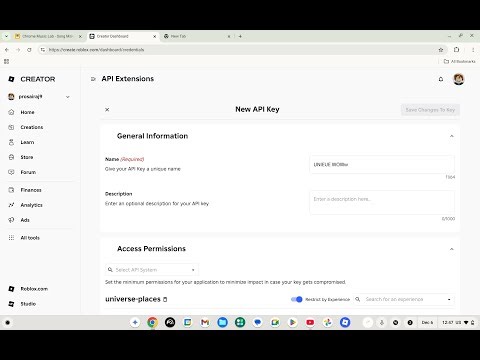 How to make a API-key
