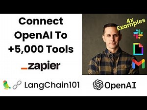 Connect OpenAI To +5,000 Tools (LangChain + Zapier)