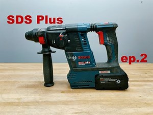 24-10 | Bosch Bulldog SDS PLUS Rotary Hammer Drill Review | GBH18v-26 | Best SDS ep.2
