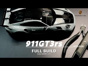 [Full build] Porsche 911(992) GT3 RS - Car Model 1/24 (Alpha model)