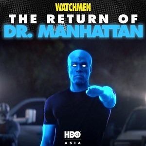 How many 'Dr. Manhattan blue my mind' jokes can I make? Watchmen is now streaming on HBO GO. www.hbogoasia.com | HBO Max