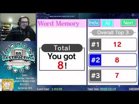 DS Destruction 340/1697: Brain Age Part 4