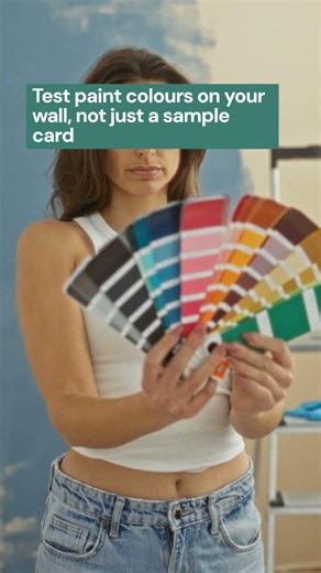 How to Test Paint Colours First