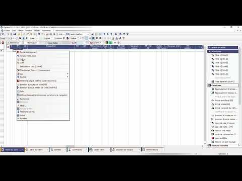 SESSION 1 - OPTIMA Réalisation d'un chiffrage CFO CFA avec Optima Partie 1