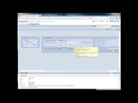 Informatica Metadata Manager Lineage