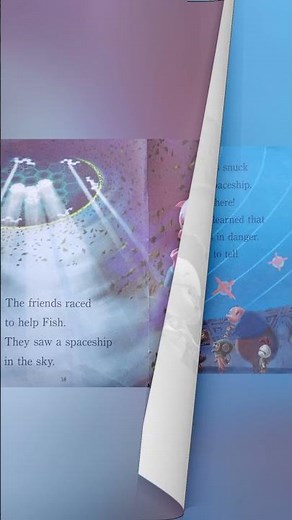 Disney's Chicken Little - The Space Ship🛸 #chickenlittle #disney #disneybooks #disneystory #reading