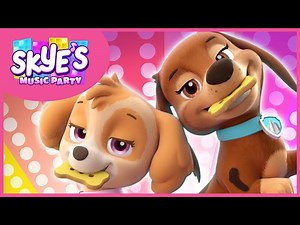 The Hunt For Healthy Delicious Food - Skye's Music Party - PAW Patrol Music Video - Videos For Kids