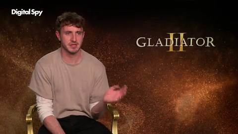 Gladiator 2 cast interview with Paul Mescal, Denzel Washington, Connie Nielsen and Fred Hechinger