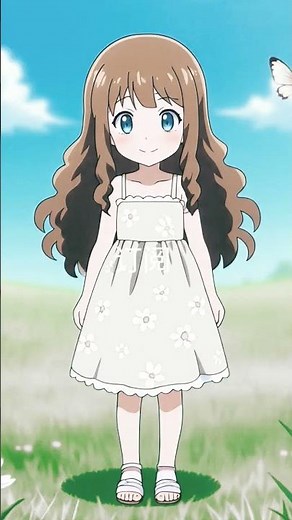white and pink dress Anime girl character#anime #animeedit #phonkagressive #short_video