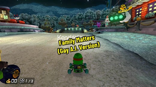Family Matters (Gay A.I. Version) - A.I. Drake || Mario Kart 8 Deluxe “KENDRICK JUST OPENED HIS MOUTH” #song #music #lyrics #aidrake #mariokart