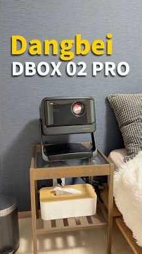 The Dangbei DBOX 02 PRO 4K projector is a total cinema replacement that revolutionized my home li...