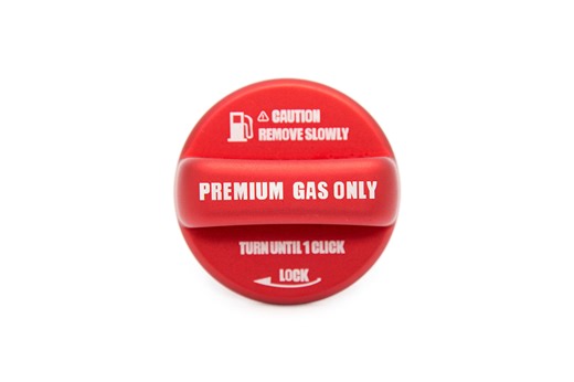 OLM Anodized Red Fuel Cap Cover - 15+ WRX / STI, 13+ FT86, 13+ Crosstr