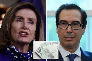 Pelosi ‘is letting politics get in the way’ of deal for $1,200 checks