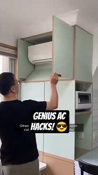 7 Creative Ways to Hide Your Air Conditioner Without Compromising Design #interiordesign #shorts