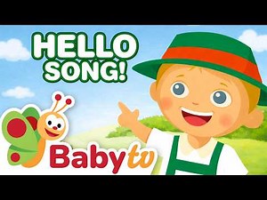 Hello Song in Different Languages | Toddler Educational Music | BabyTV