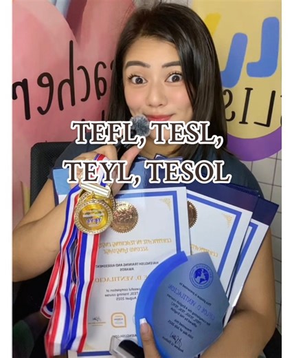 ESL Certificate 🏅 #eslcertificate #tefl #tesl #tesol #haienglishtrainingandassessmentcenter | Teacher Chloe Vee