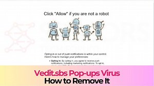 Vedit.sbs Ads Virus - How to Remove It