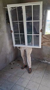 One 3×4 window down. Four more to go. Thank you Hyacinth Brown . My big sister to the rescue ❤️ | Mek Wi Bless Somebody