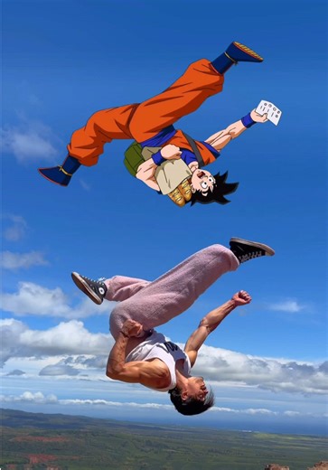 Dragon Ball Pose IRL🔥🔥🔥#goku #dragonball #anime #animesedit #irl | Goku Dragon Ball